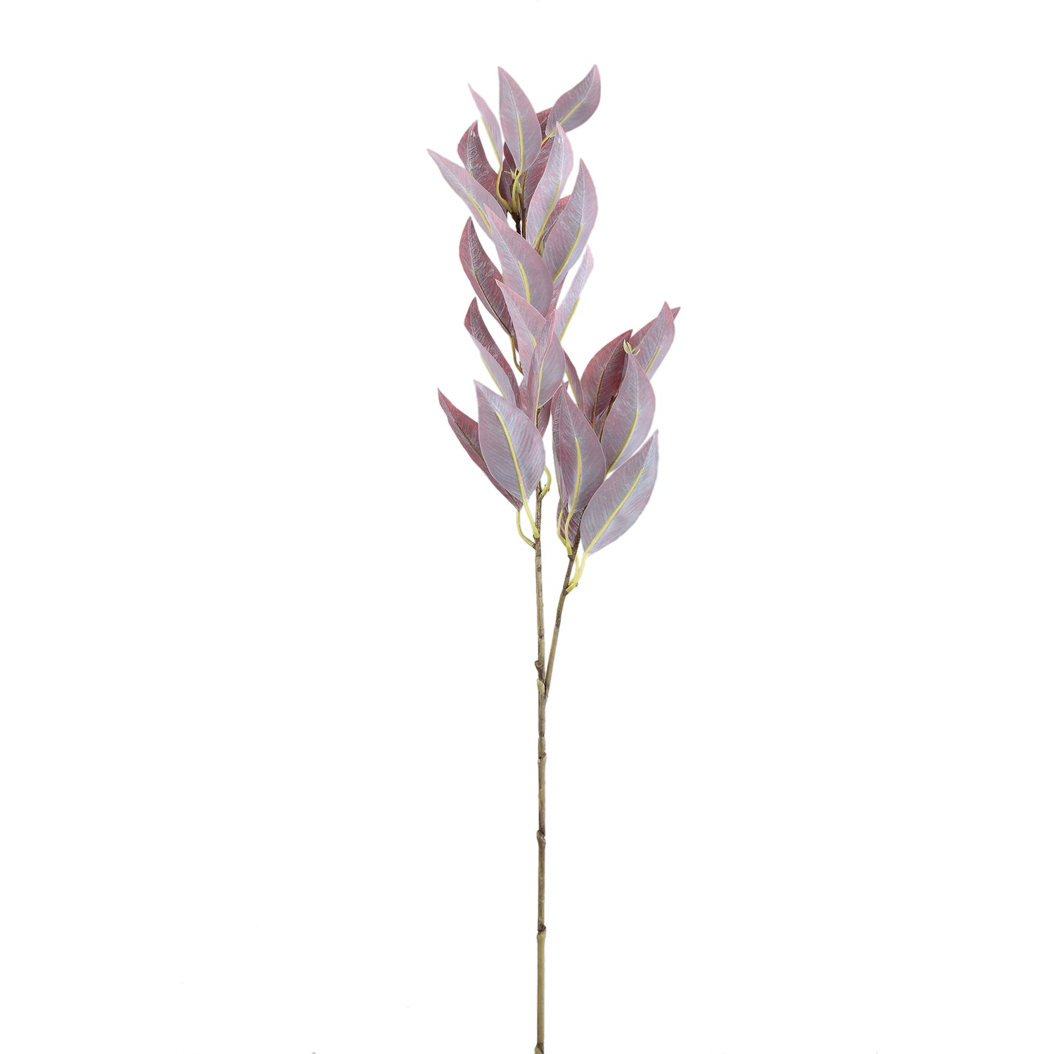 Leaves Plant Bourgondisch Eucalyptus Spray - Set van 12 80x43x20 cm