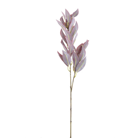 Leaves Plant Bourgondisch Eucalyptus Spray - Set van 12 80x43x20 cm