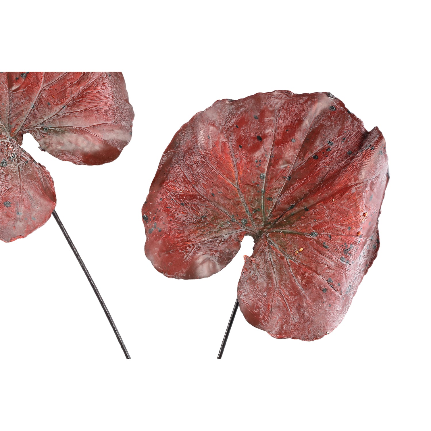 Leaves Plant Bourgondische Williamsblad Spray - Set van 6 90x62x57 cm