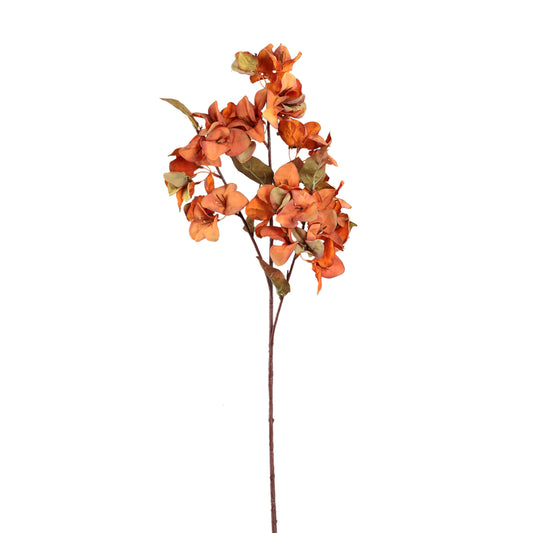 Garden Flower Oranje Bougainvillea Tak - Set van 12 70x32x23 cm