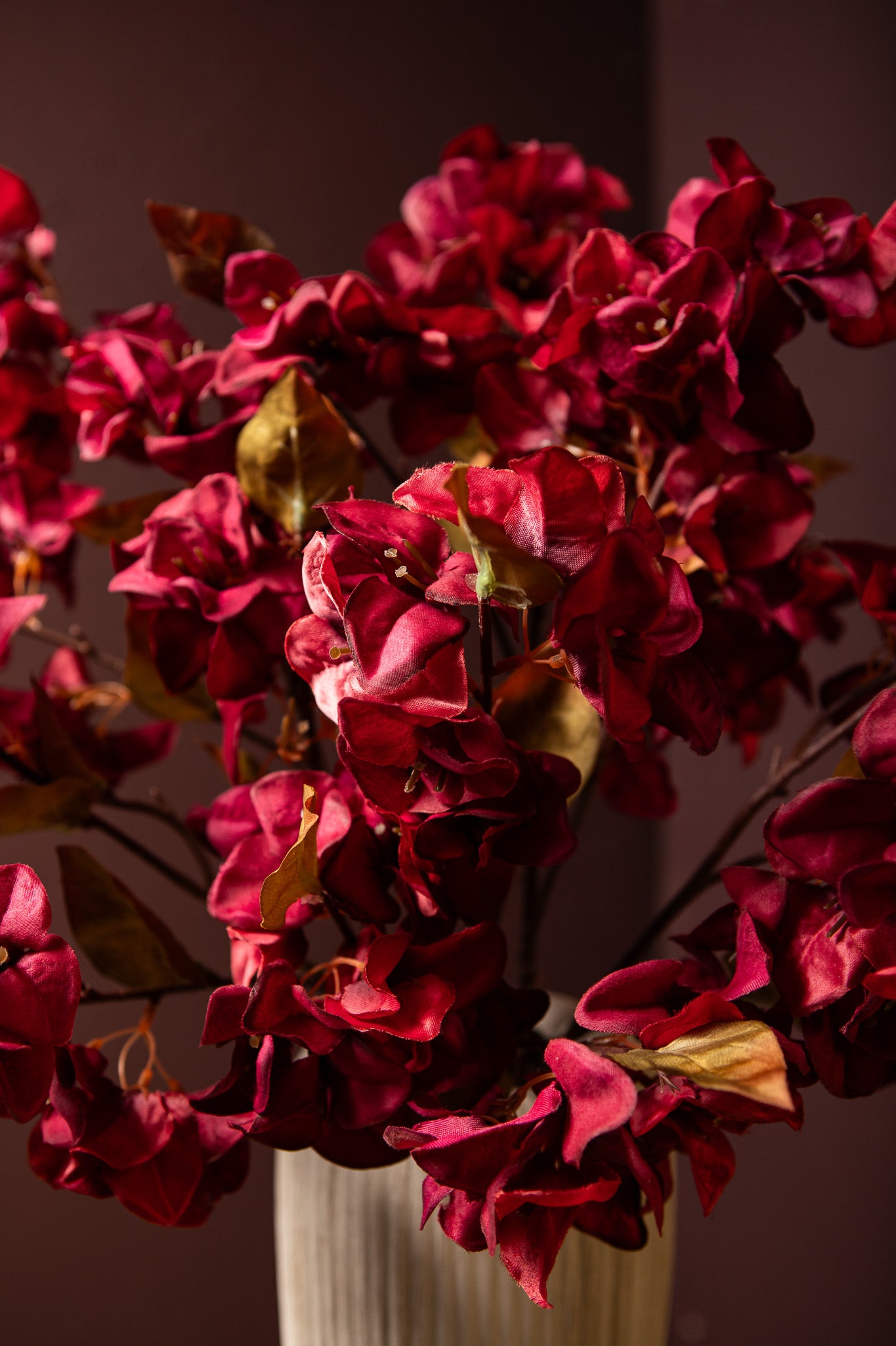 Garden Flower Rode Bougainvillea Tak - Set van 12 70x32x23 cm