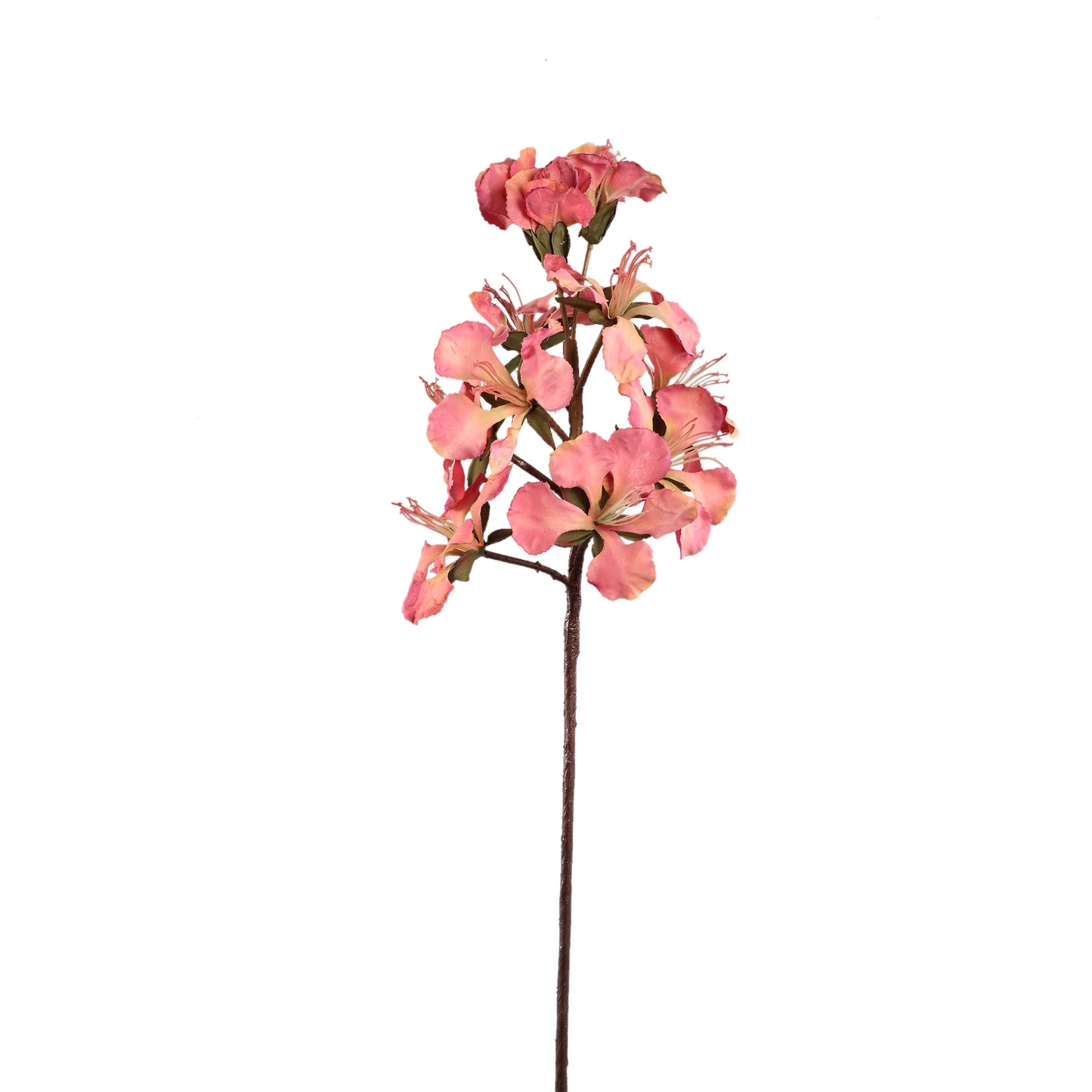 Lily Flower Roze Peruviaanse Lelie Tak - Set van 12 70x28x18 cm