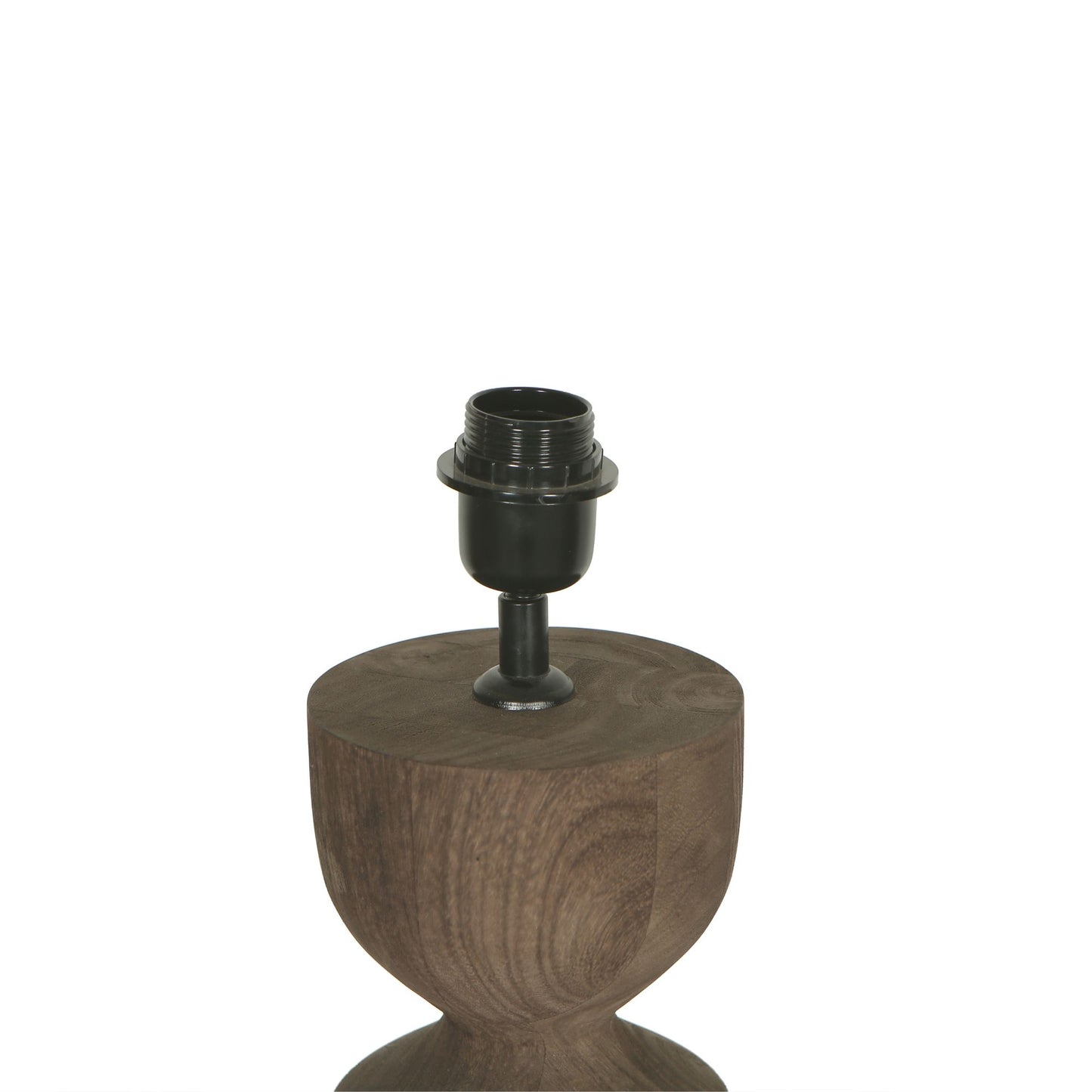 Elaine Brown Mango Wood Round Table Lamp Base