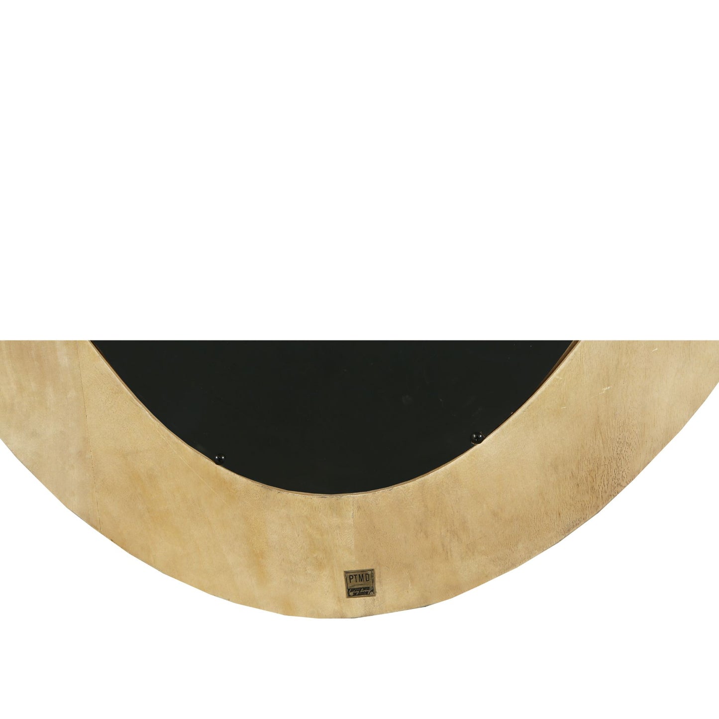 Noam Natuurlijke Mangohout Ovale Spiegel 120x68x8 cm
