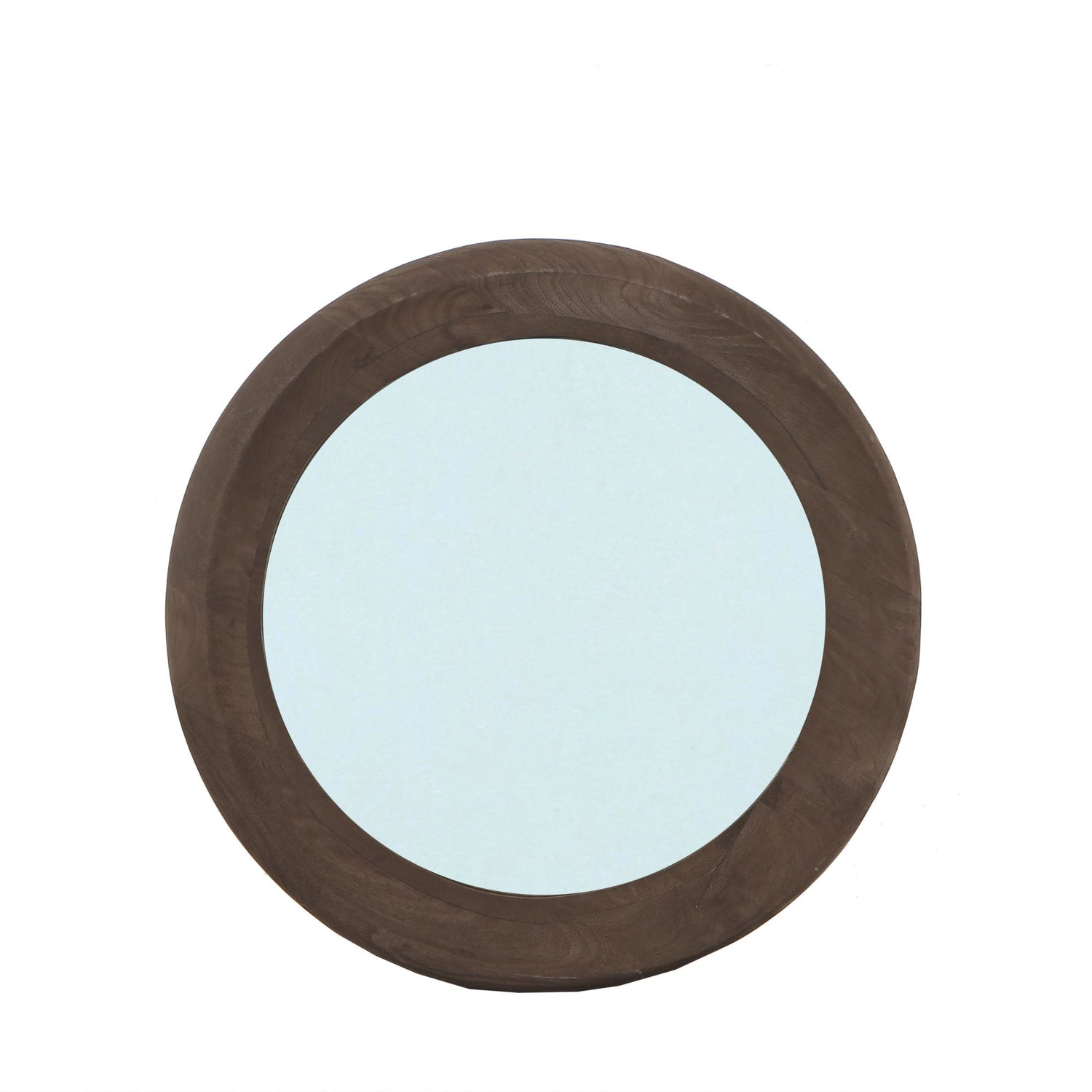 Noam Bruine Mangohout Ronde Spiegel S 70x70x5 cm