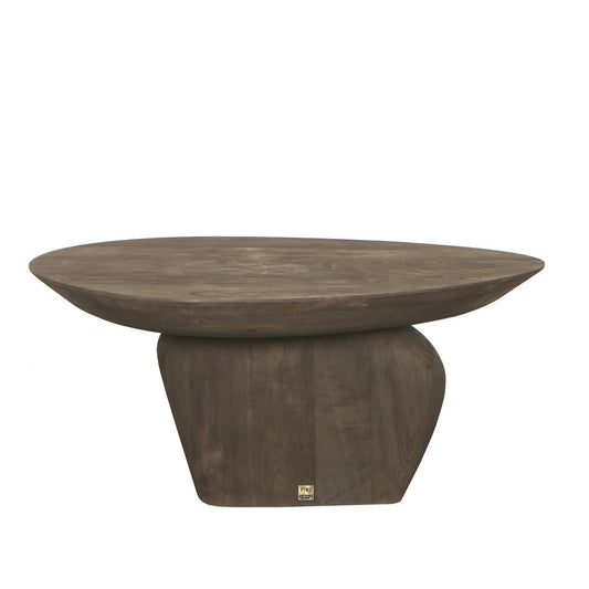 Harshad Bruine Mangohout Koffietafel Organic 35x75x60 cm