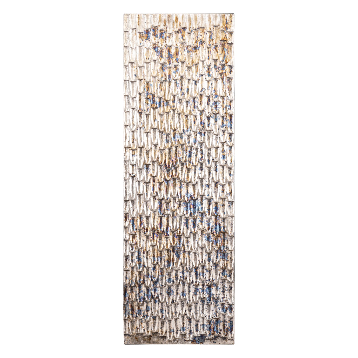 Chadwick Olie Hout Rechthoekig Wandpaneel Druppelpatroon 120x40x3.5 cm