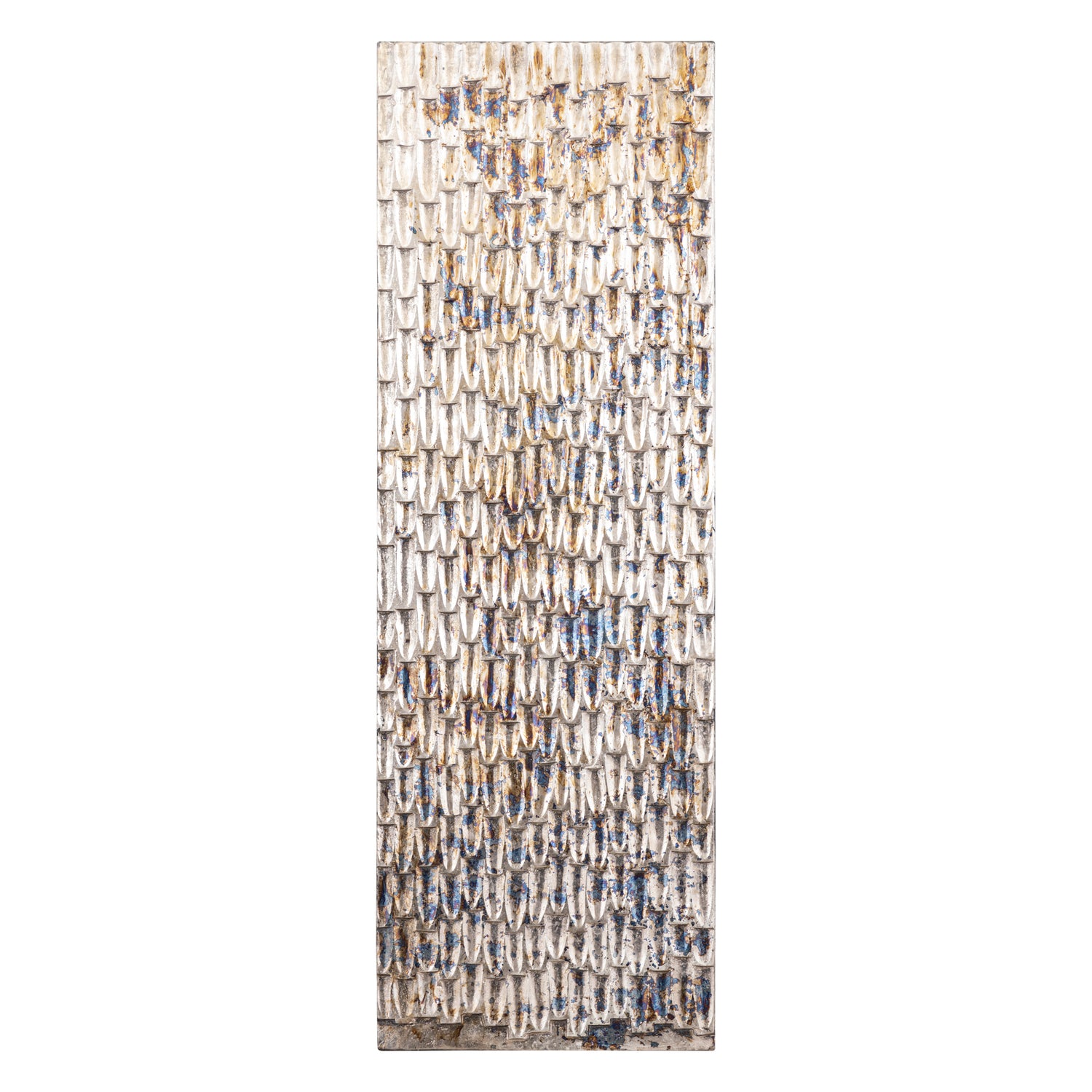 Chadwick Olie Hout Rechthoekig Wandpaneel Druppelpatroon 120x40x3.5 cm