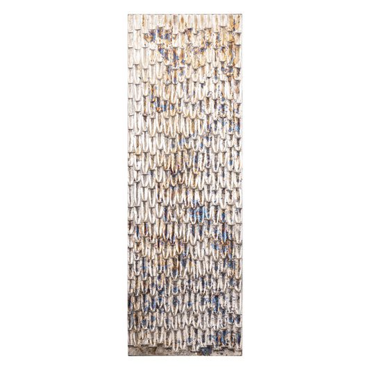 Chadwick Olie Hout Rechthoekig Wandpaneel Druppelpatroon 120x40x3.5 cm