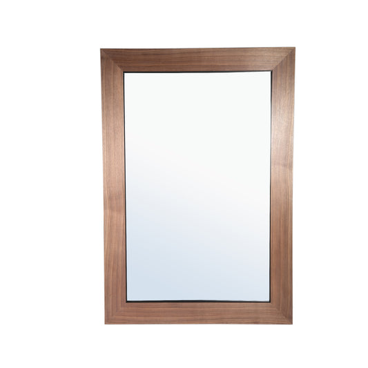 Tiess Natuurlijke Houten Fineer Spiegel Rechte Frame 165x114x9 cm