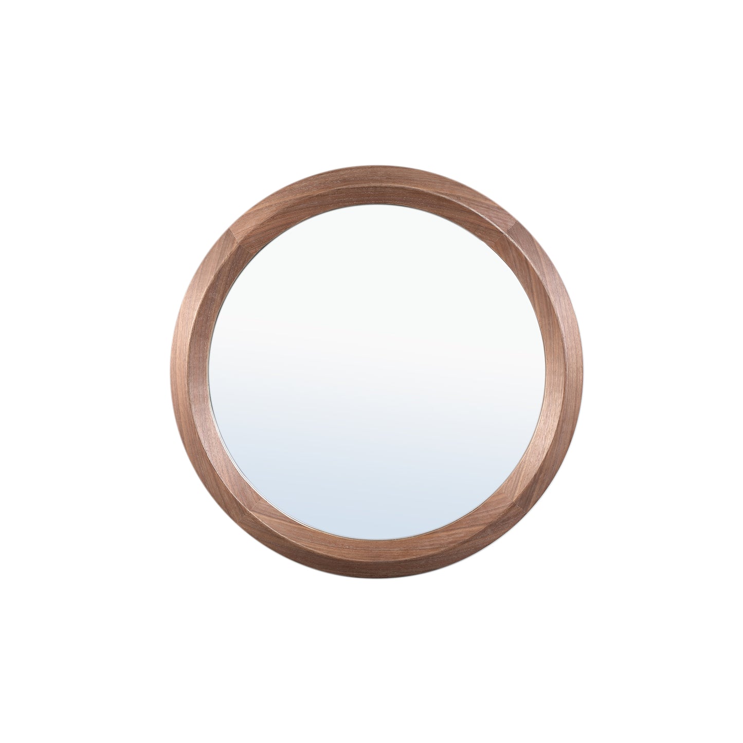 Nibbi Natural Wooden Veneer Mirror Twist Frame