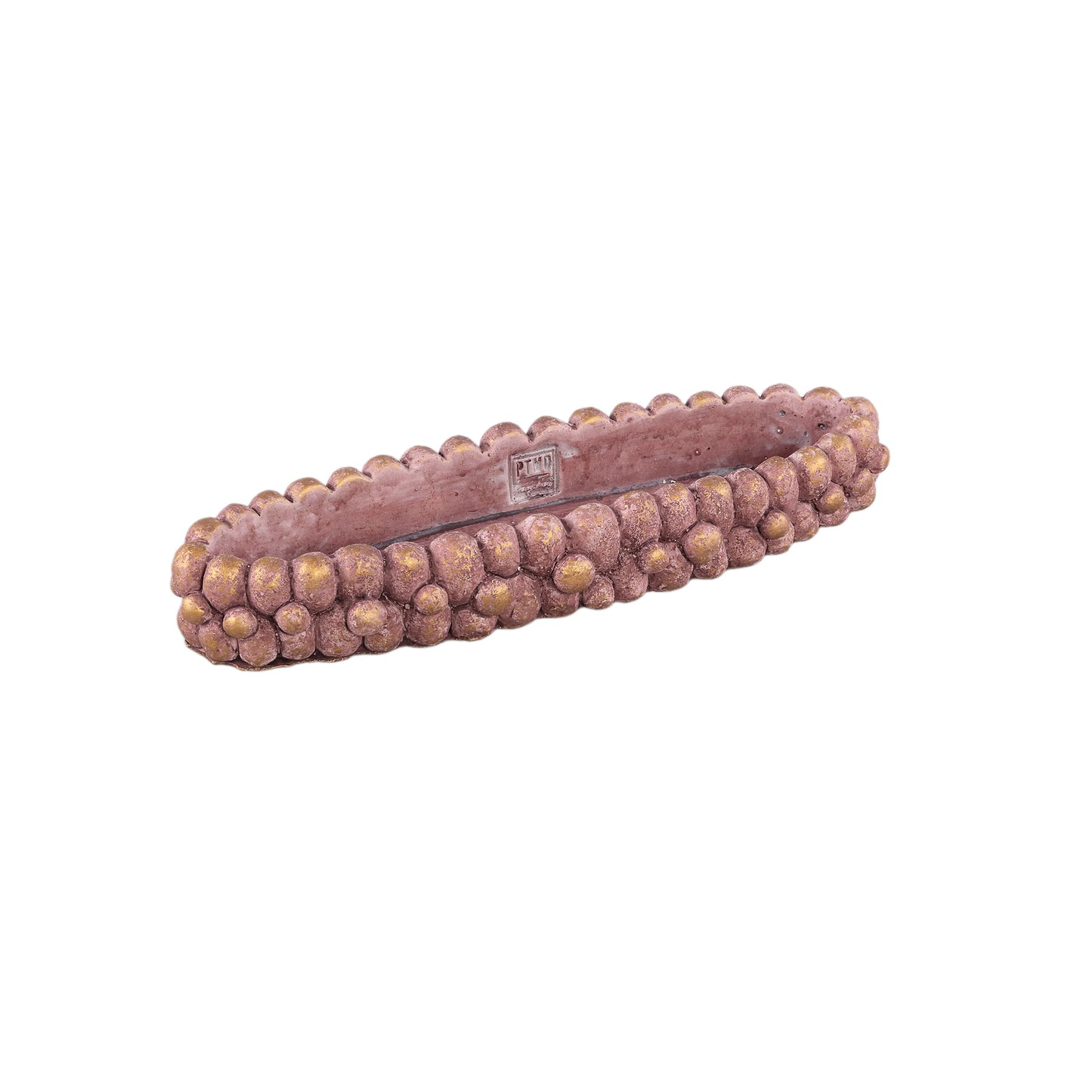 Stenley Bronzen Cement Schaal Ruw Rots S - Set van 12 6x38x12 cm