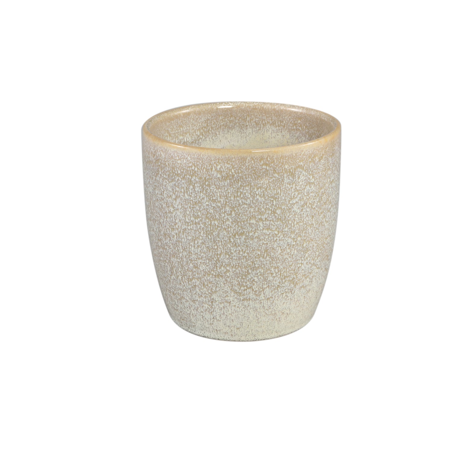 Braxton Mint Groen Glazuurde Keramische Pot Set van 4 Stuks L - 4 Sets 16x15.5x15.5 cm