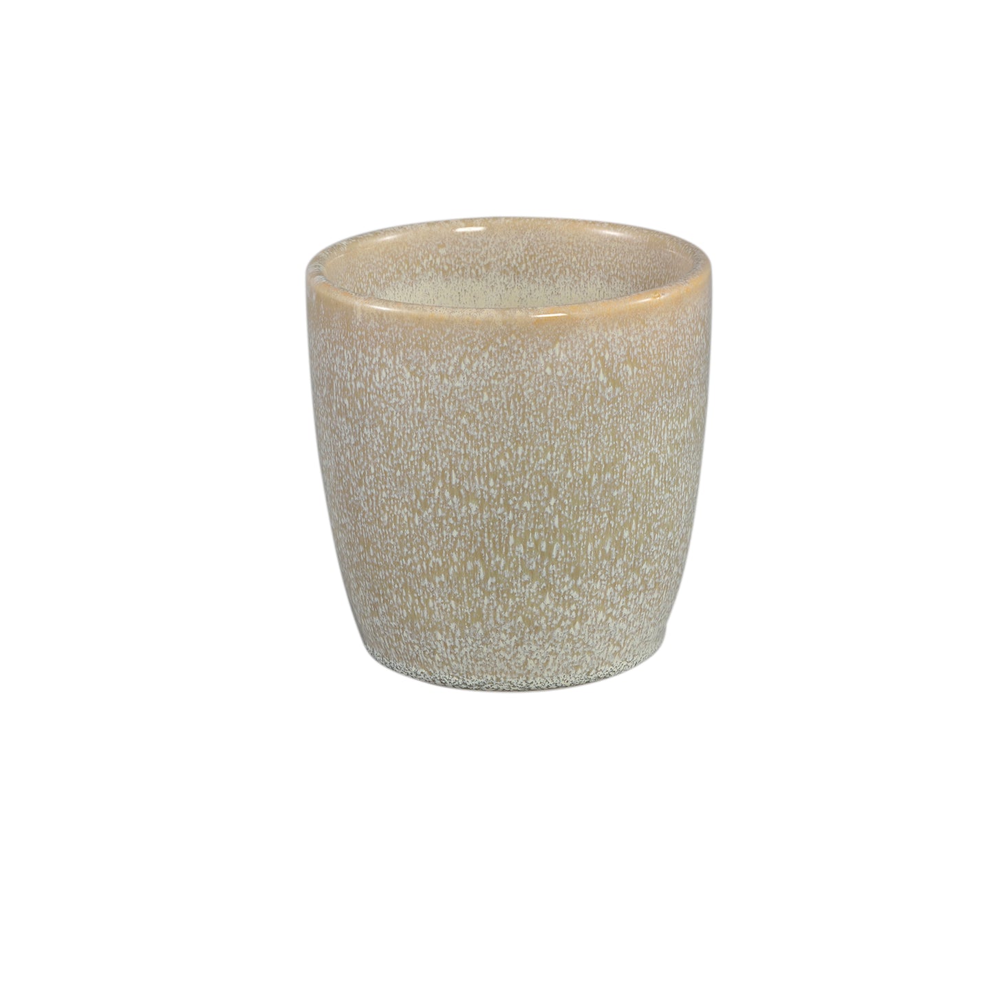 Braxton Mint Groen Glazuurde Keramische Pot M – Set van 8 - 8 Sets 13.5x13.5x13.5 cm