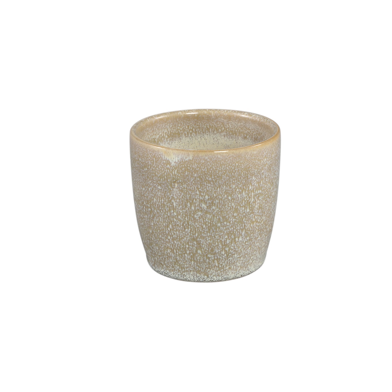 Braxton Munt Groen Geglazuurde Keramische Pot S - Set van 12 10x10.5x10.5 cm