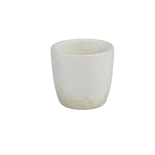 Braxton Wit Geglazuurde Keramische Pot S - Set van 12 - 12 Sets 10x10.5x10.5 cm