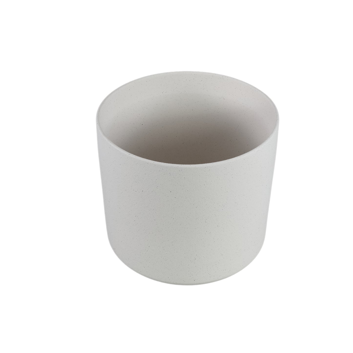 Fatima White Round Ceramic Pot XXL