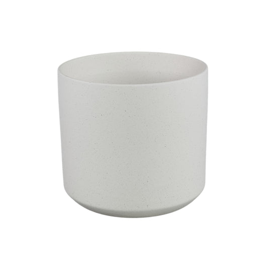 Fatima Witte Ronde Keramische Pot XXL 28x30.5x30.5 cm
