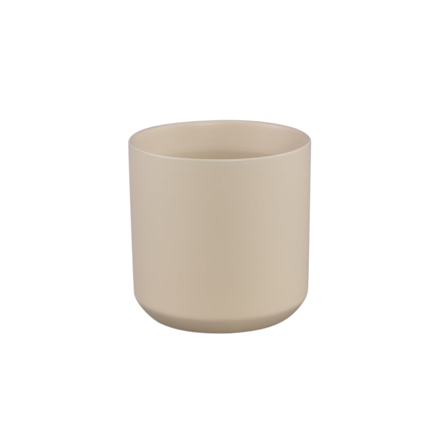 Fatima Crème Ronde Keramische Pot L – Set van 4 Stuks - 4 Sets 19x19x19 cm
