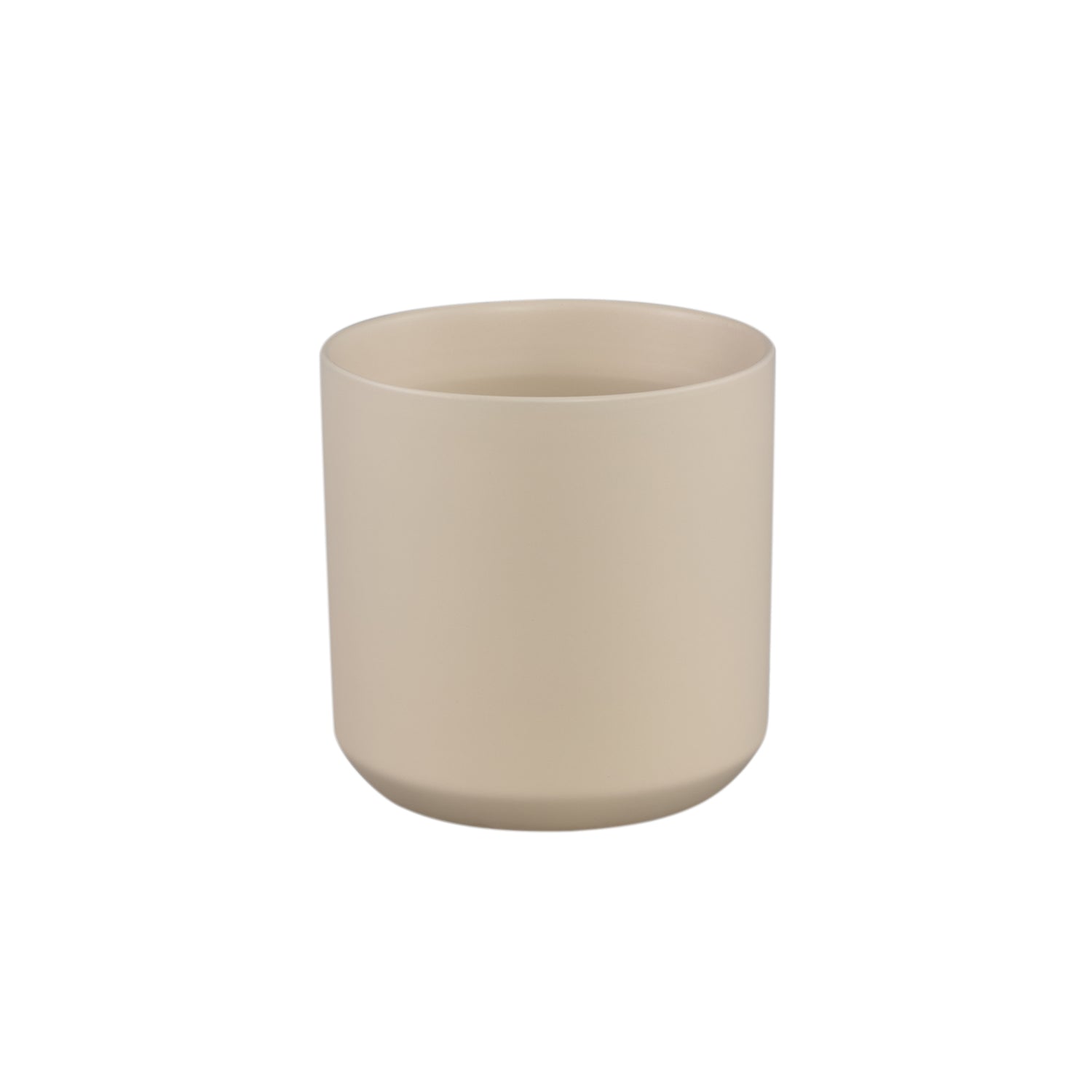 Fatima Crème Ronde Keramische Pot L – Set van 4 Stuks - 4 Sets 19x19x19 cm
