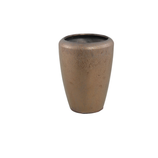 Kyleigh Brons Ronde Keramische Pot Glad Set van 2 - 2 Sets 29x21.5x21.5 cm