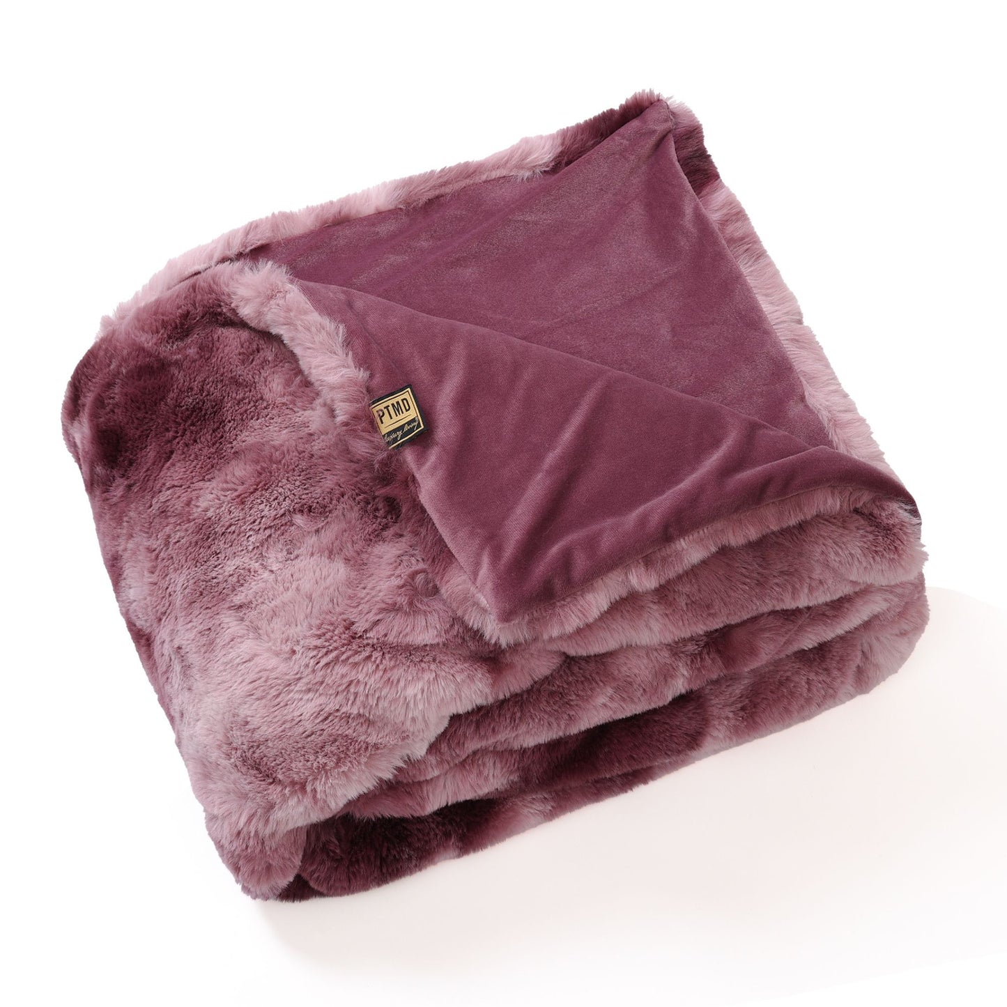 Linde Bourgondië Kunstbont Sprei in Geschenkdoos 220x240 2x220x240 cm