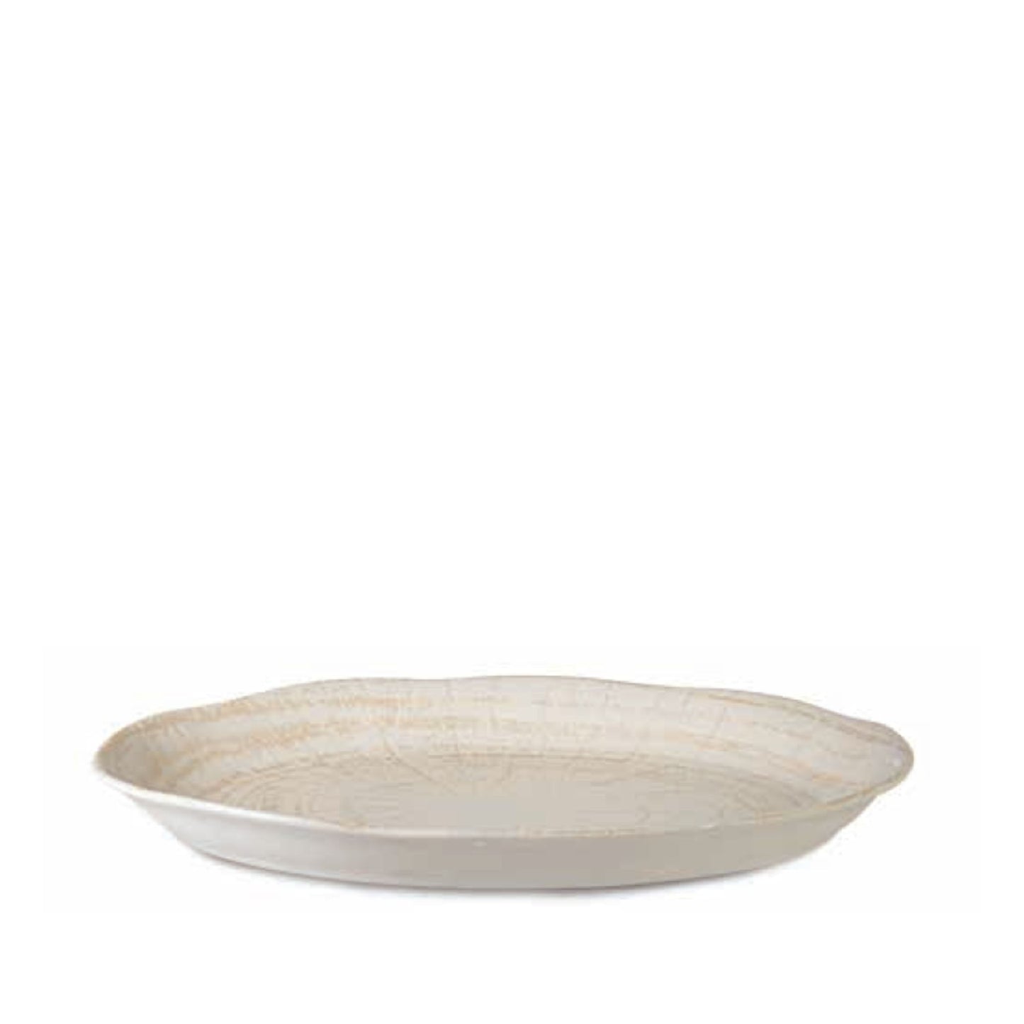 Kaylaa Crème Porselein Vissen Schaal Ovaal 36 Cm Set van 3 - 3 Sets 3.5x36x18.5 cm