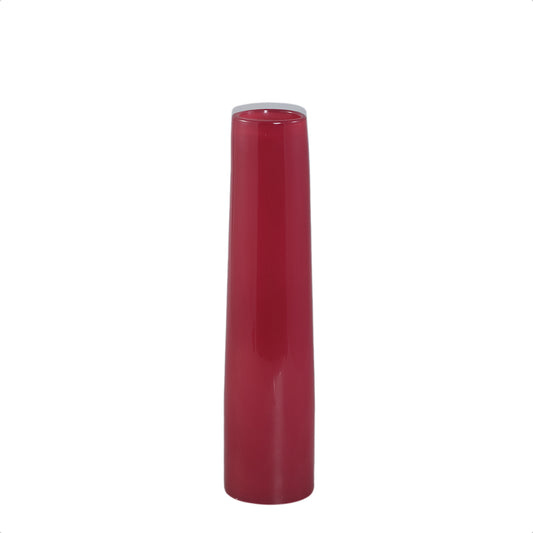 Saelah Donkerroze Glazen Vaas Rond Set van 6 Stuks M - 6 Sets 30x7x7 cm