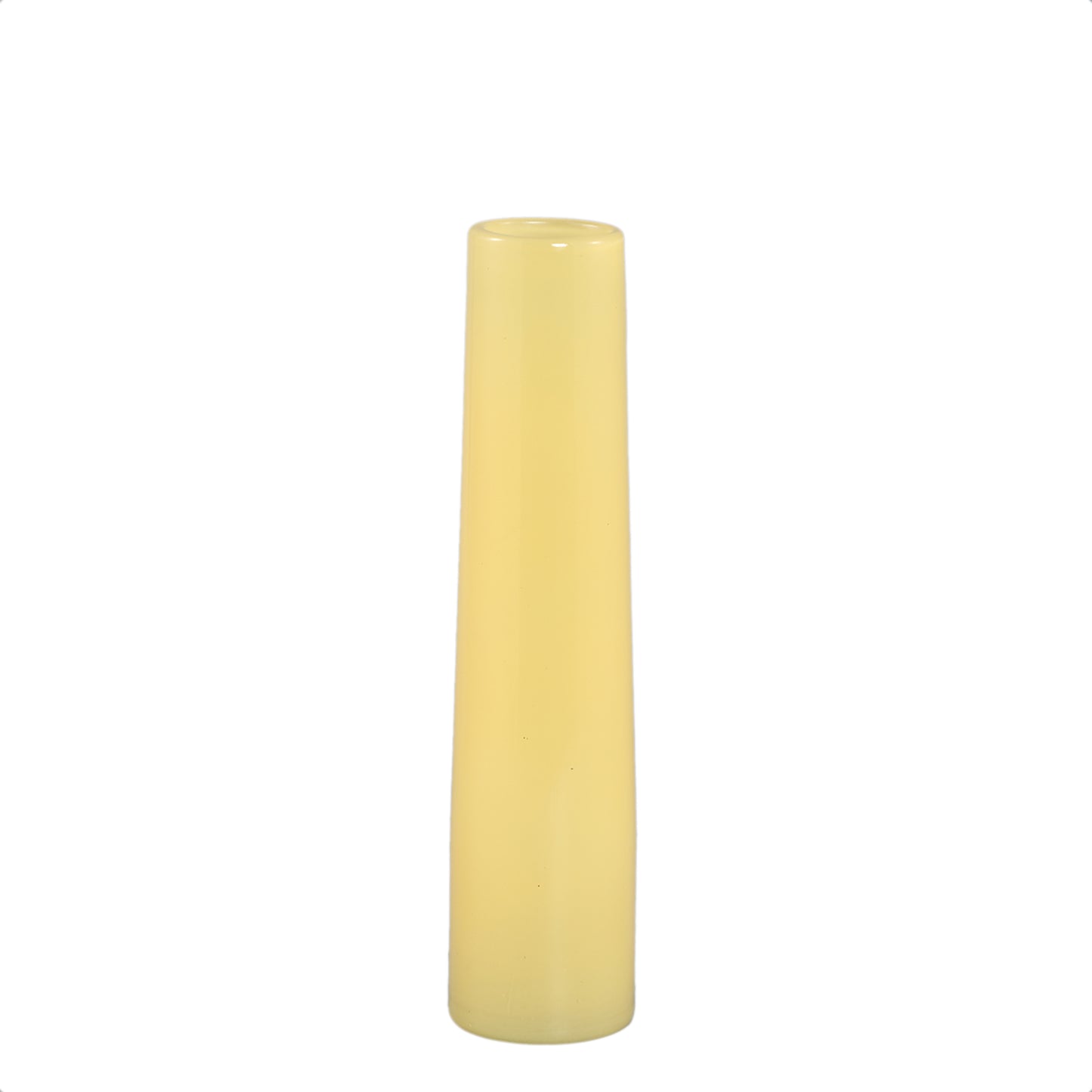 Saelah Gele Glazen Vaas Set van 6 Stuks Rond M - 6 Sets 30x7x7 cm