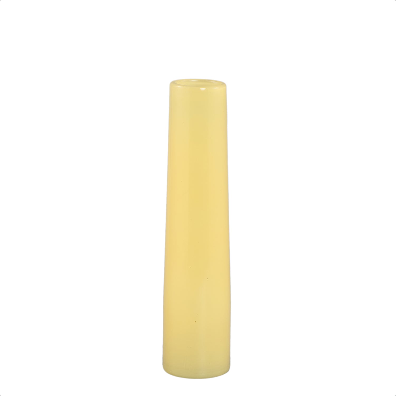 Saelah Gele Glazen Vaas Set van 6 Stuks Rond M - 6 Sets 30x7x7 cm