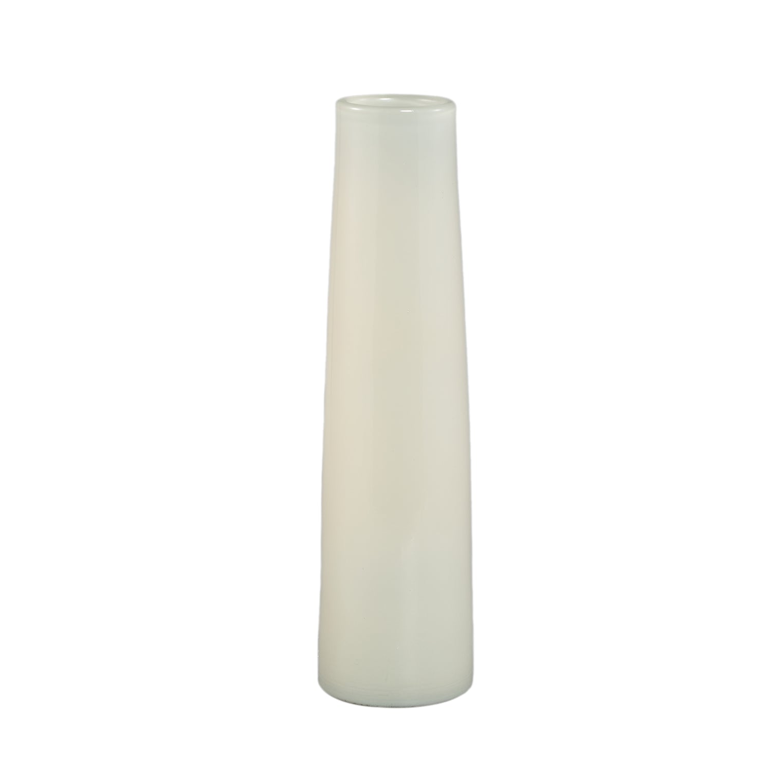 Saelah Crème Glazen Vaas Rond Set van 6 Stuks L - 6 Sets 39x10x10 cm