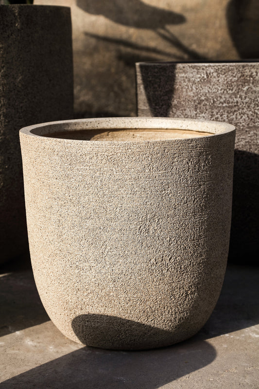 Delsey Beige GRC Structure Pot Set Van 4 50x51.5x51.5 cm