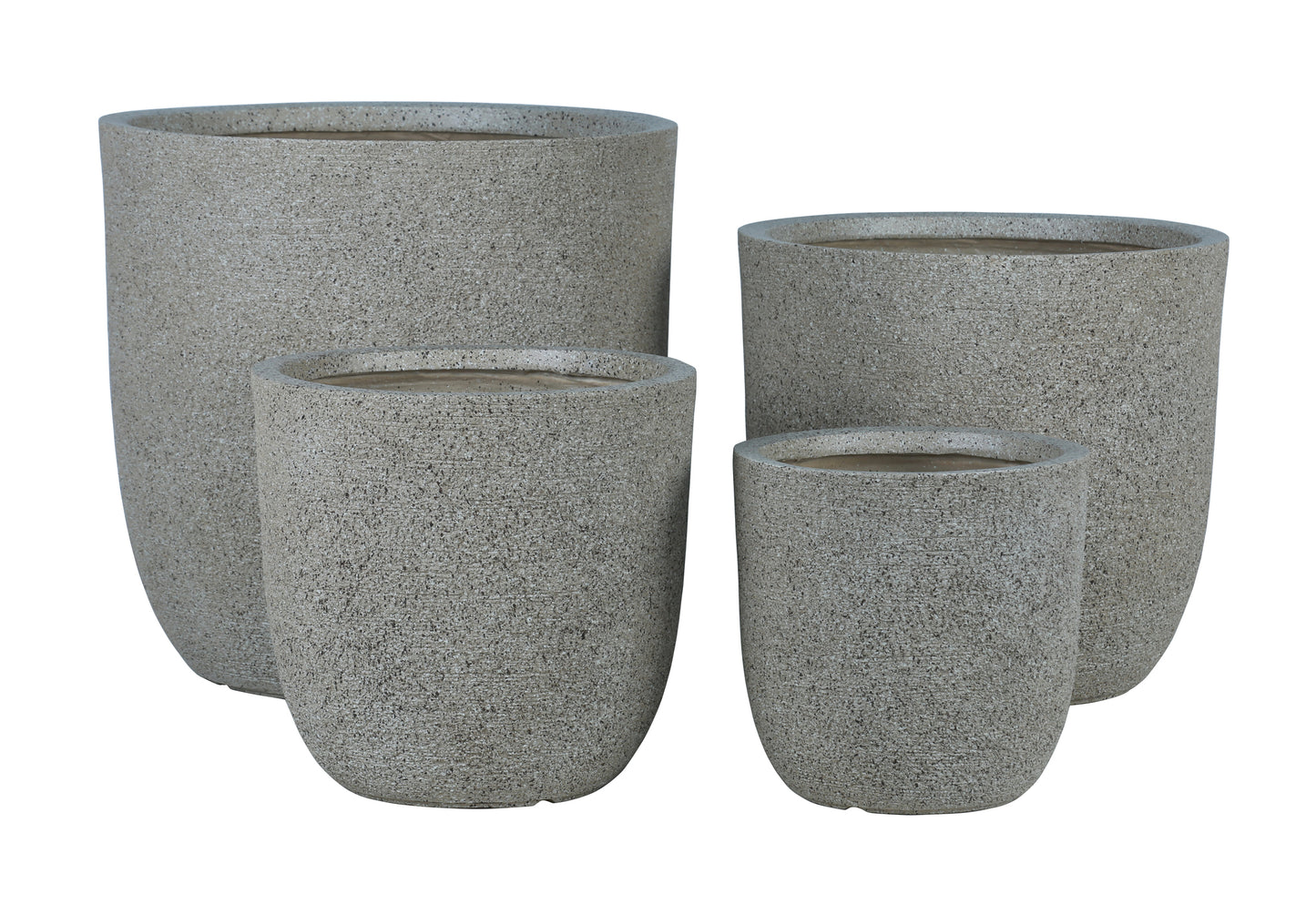 Delsey Beige GRC Structure Pot Set Van 4 50x51.5x51.5 cm