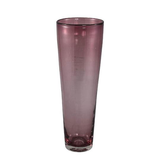 Mehran Roze Glazen Vaas Groot L 62x22x22 cm