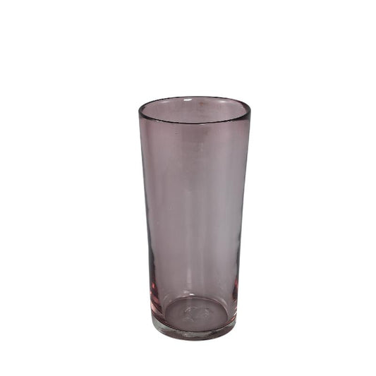 Mehran Roze Glazen Kraantjes Vaas Groot S 39x18x18 cm
