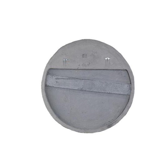 Jaslena Beige Fiber Cement Wandpaneel Rond L 90x90x4 cm