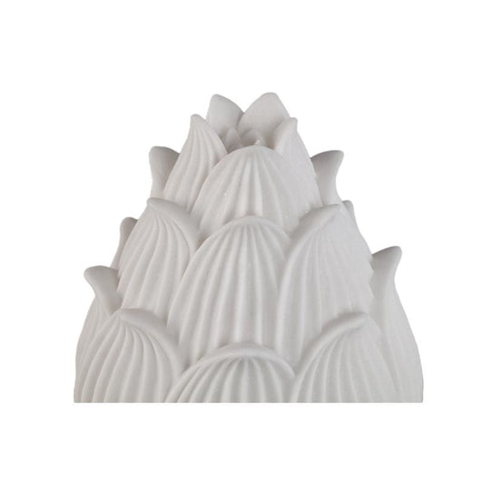 Aveda Witte Lotus Poly Led-lamp Oplaadbaar Hoog 34.5x26.5x26.5 cm