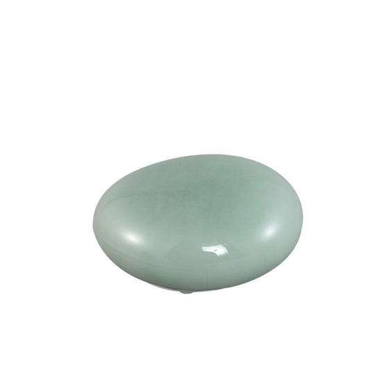 Shalon Mint Groen Steen LED Licht Oplaadbaar Set van 4 7x14x12.5 cm