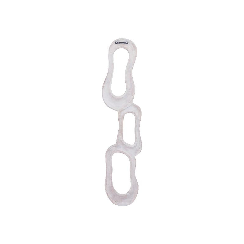 Camare Beige Gietaluminium Abstract Open Wandpaneel 84.5x21x2 cm