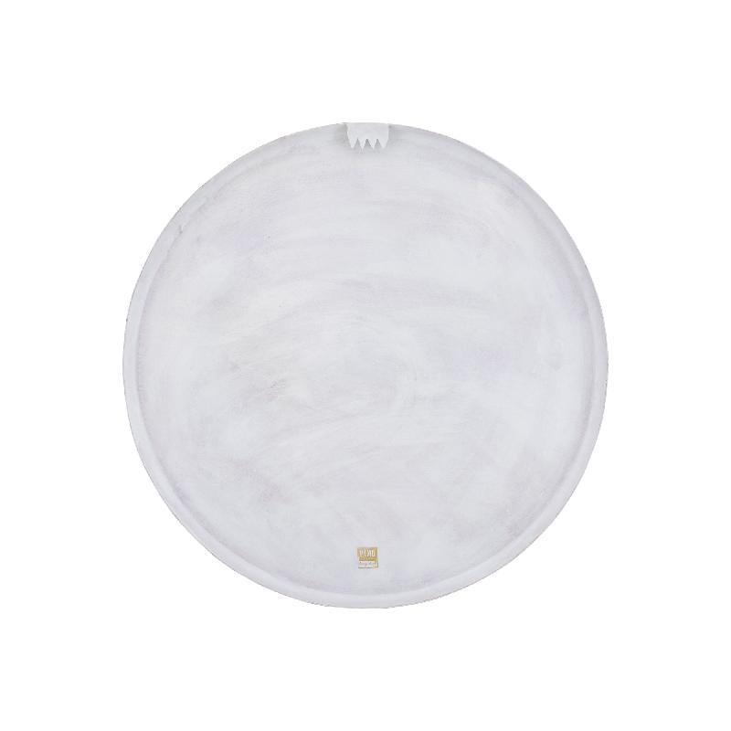 Raizo Beige Aluminium Wandpaneel Rond S 61x61x2.5 cm