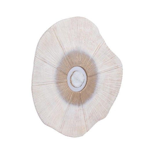 Rella Beige Gietaluminium Wandpaneel Middensteen S 59x60x2 cm