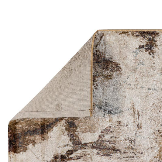Mirle Donkerbruine Antieke Vloerkleed Rechthoek S 1x120x180 cm