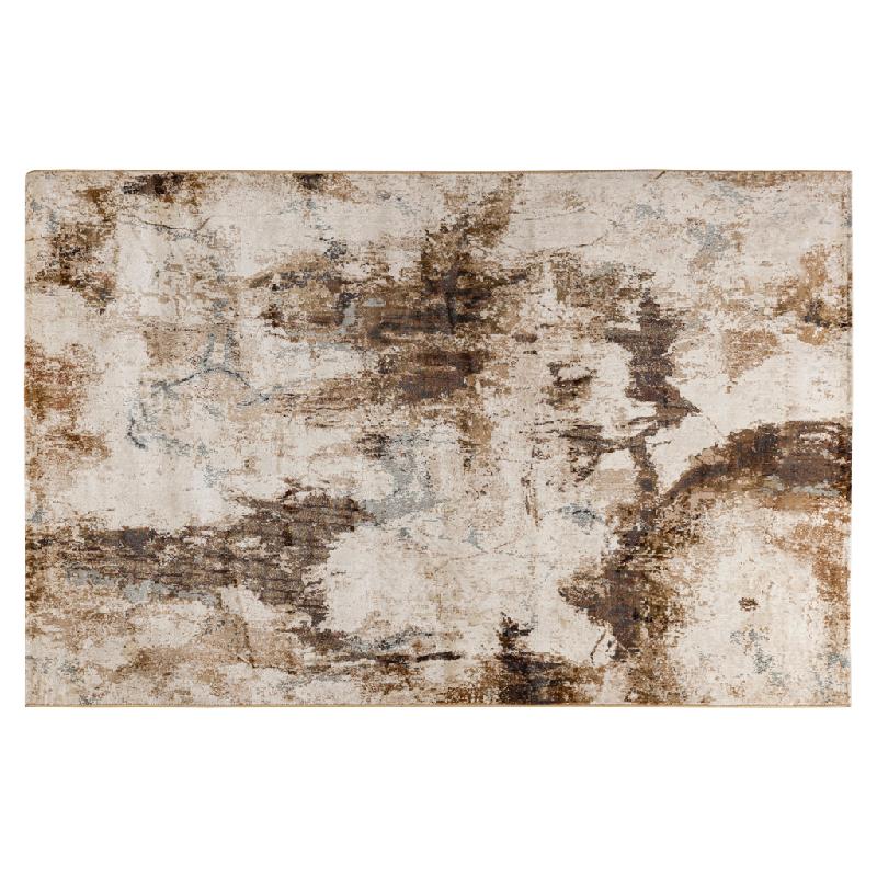 Mirle Donkerbruine Antieke Vloerkleed Rechthoek L 1x180x270 cm