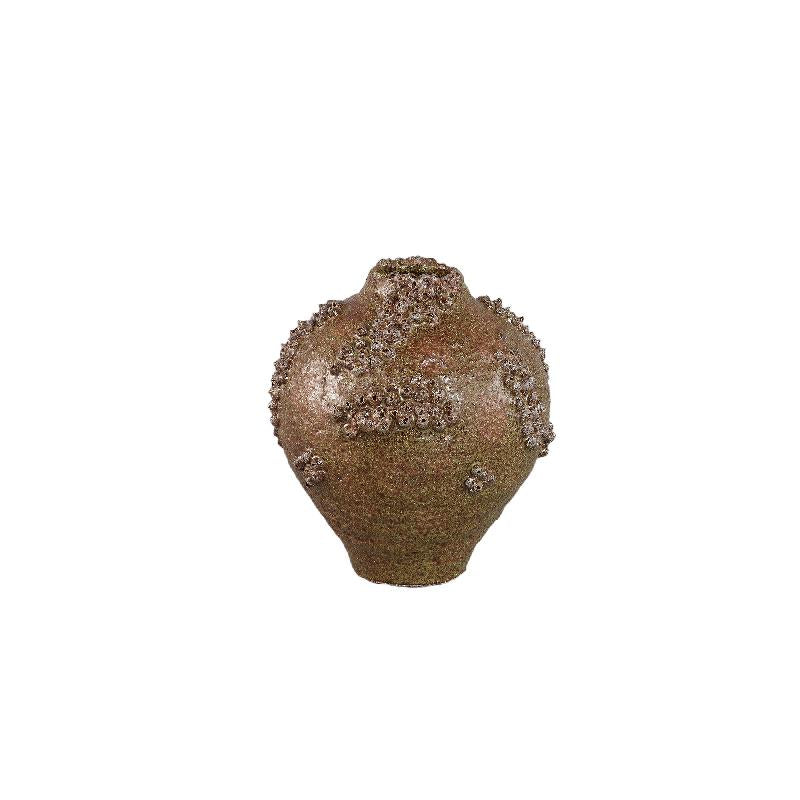 Deisy Groen Keramische Pot Ruw Koraal S 27.5x25x25 cm