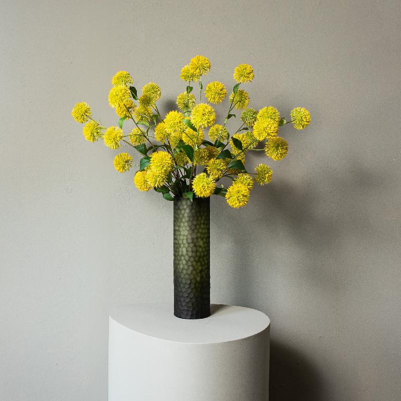 Garden Flower Gele Allium Spray - Set van 12 86x64x20 cm