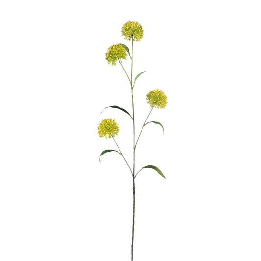 Garden Flower Gele Allium Spray - Set van 12 86x64x20 cm