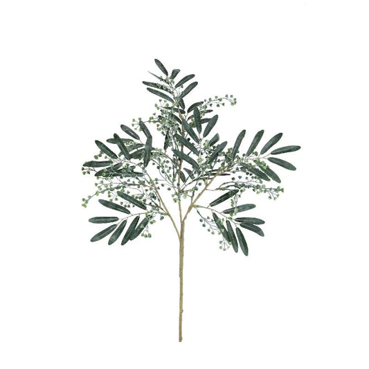 Leaves Plant Donkergroene Eucalyptus Spray Set van 12 Stuks 70x48x36 cm