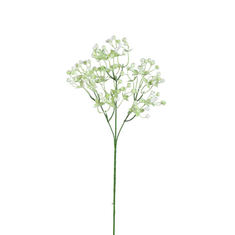 Twig Plant Witte Gypsophila Spray Set van 12 Stuks 63x23x23 cm