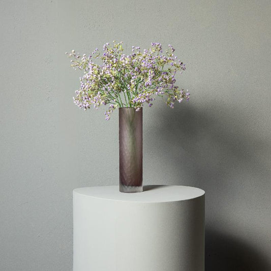 Twig Plant Paarse Gypsophila Spray - Set van 12 63x23x23 cm