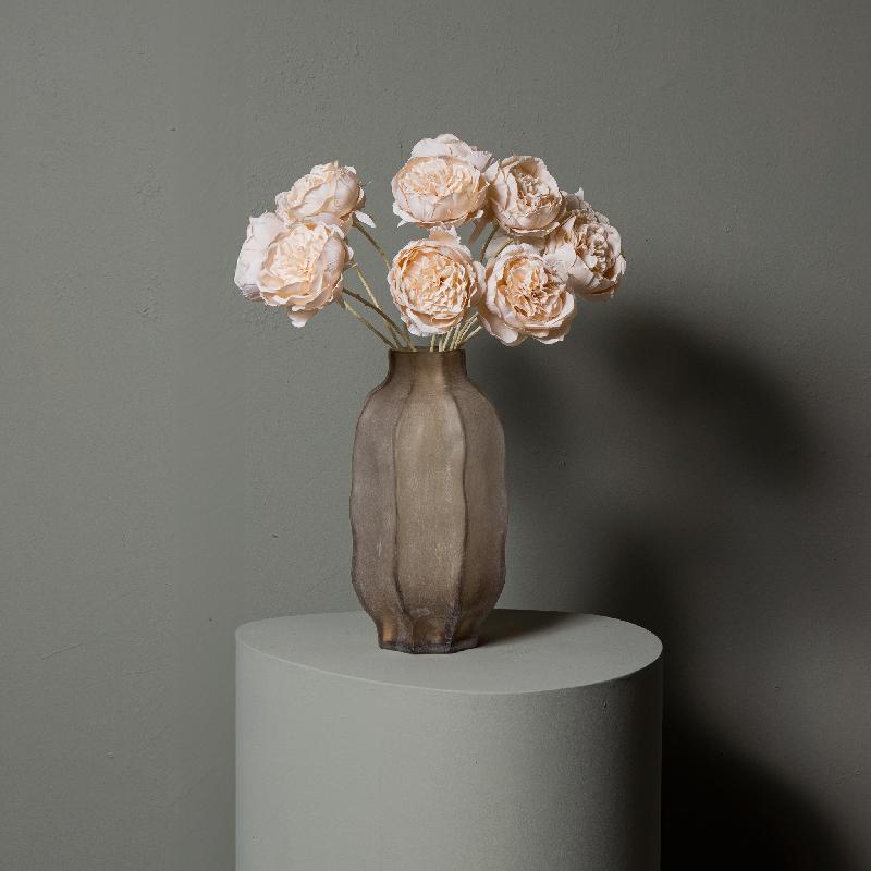 Rose Flower Crème Roos Bloem Tak - Set van 12 66x7x15 cm